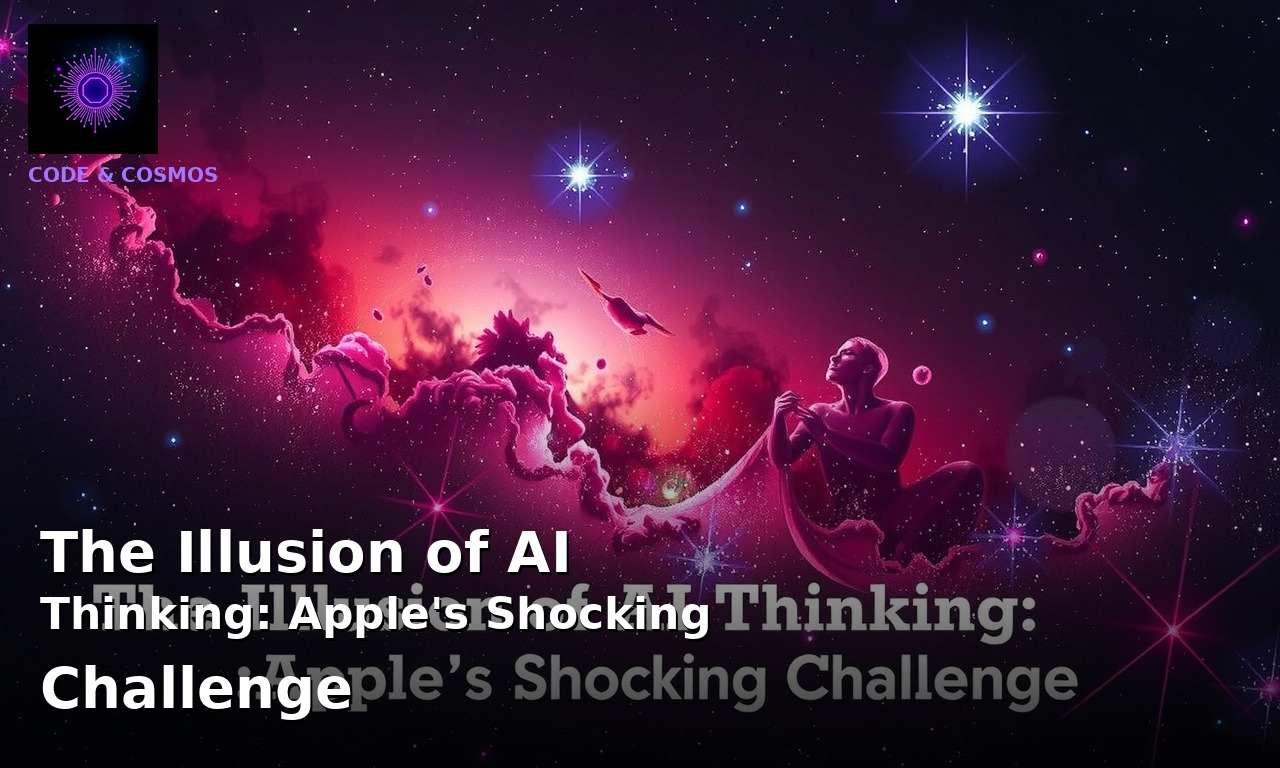 The Illusion of AI Thinking: Apple's Shocking Challenge