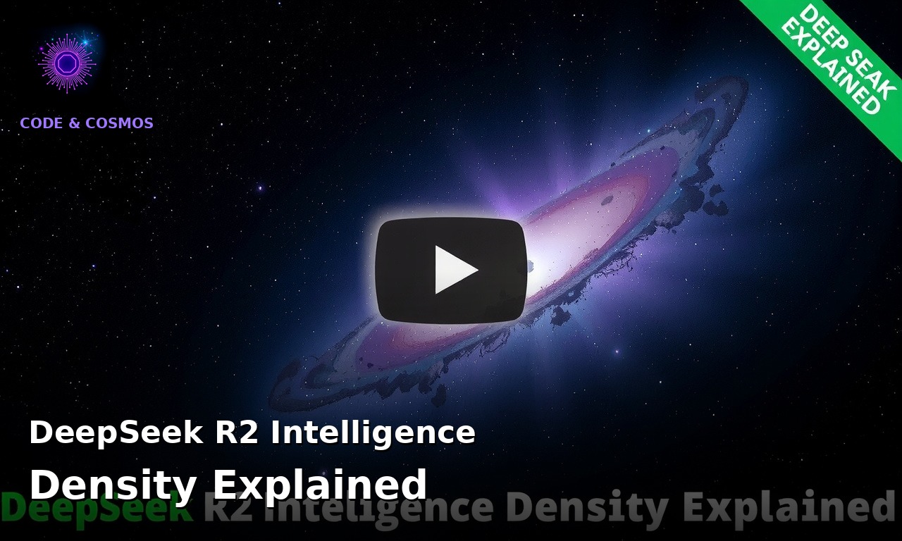 DeepSeek R2 Intelligence Density Explained