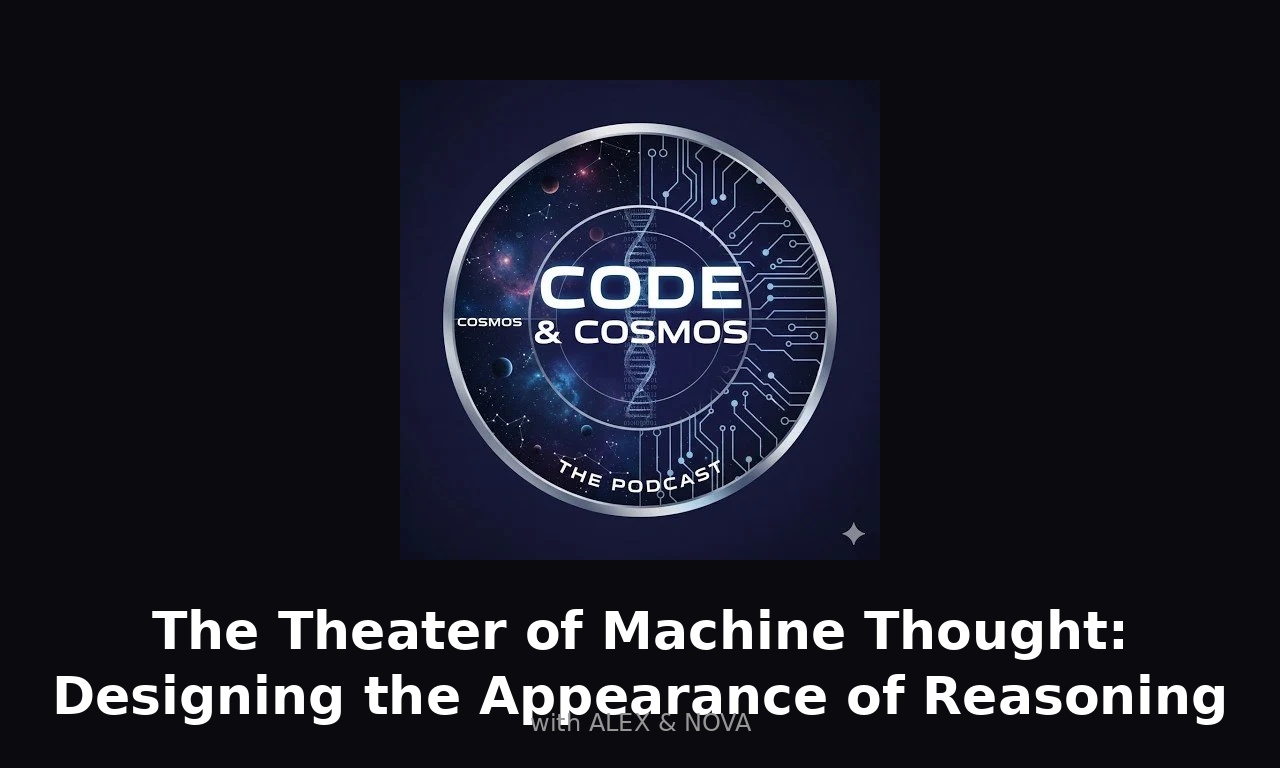 The Theater of Machine Thought: Designing the Appearance of Reasoning
