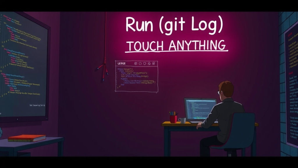 Run `git log` Before You Touch Anything
